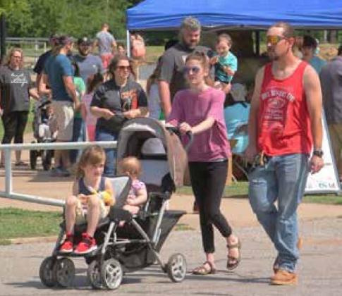 Great weather brought the crowds out during the May 7 Festival of the Child at City Park.