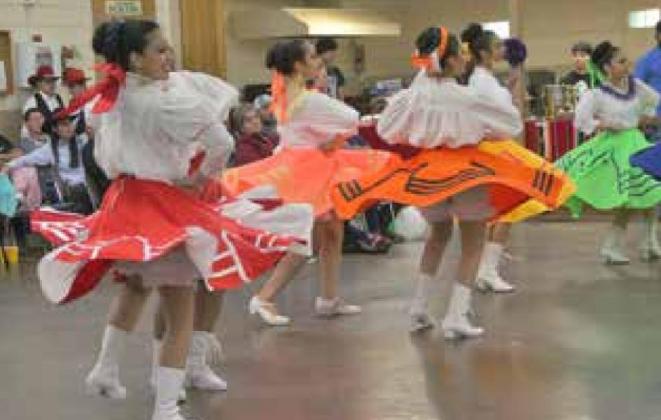 The Cinco de Mayo ICAN! fundraiser and festivities in El Reno on May 5 included colorfully dressed Latin American Dancers.
