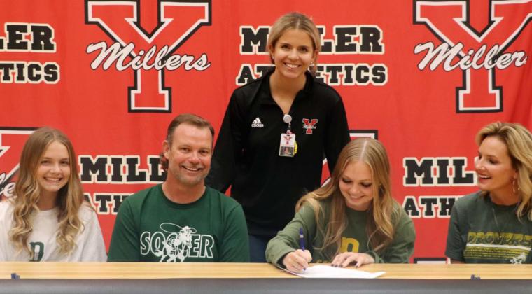 Yukon senior Kyleigh Fort signed a letter of intent to play with the USAO soccer program next season. Fort plans on majoring in business and looks forward to attending a small school. Photo / Provided